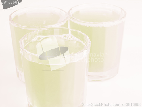 Image of  Green apple juice vintage