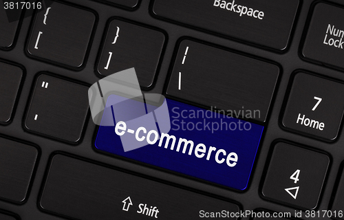 Image of E-commerce and online shopping concept