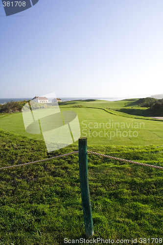 Image of Golf course next to the ocean