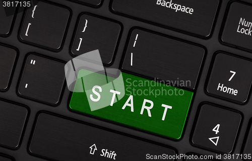 Image of Laptop button - Start