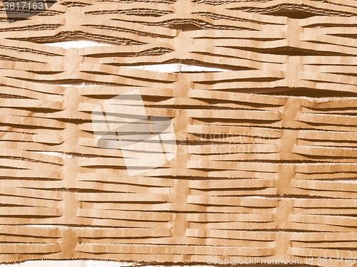 Image of  Corrugated cardboard vintage