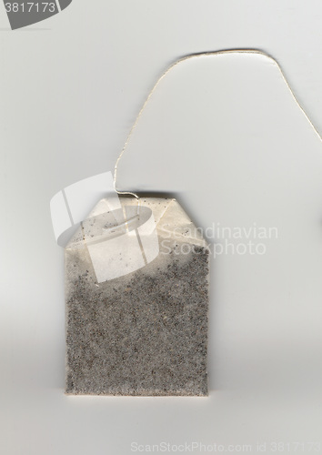 Image of Tea bag on a table