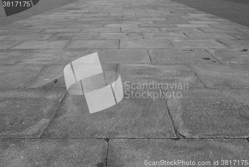 Image of Stone floor background in black_and_white