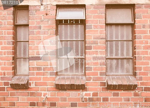 Image of  Old industrial window vintage