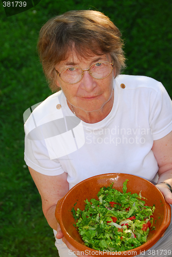 Image of Healthy senior woman