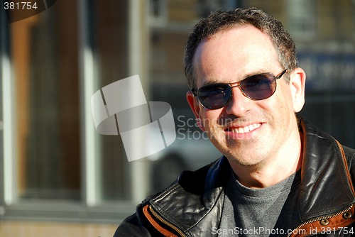 Image of Man in sunglasses