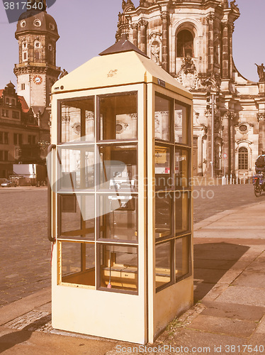 Image of Dresden Hofkirche vintage