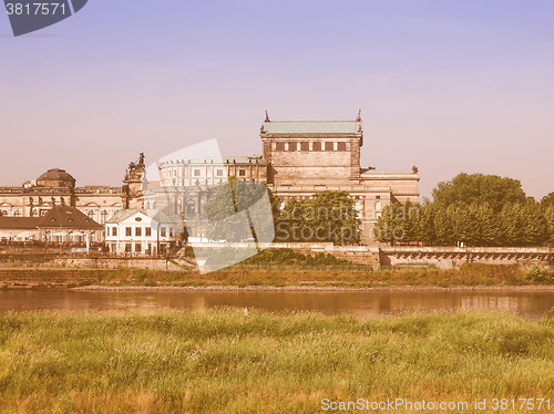 Image of Dresden Semperoper vintage