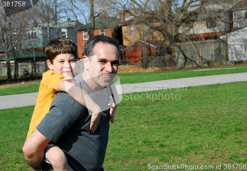 Image of Father and son