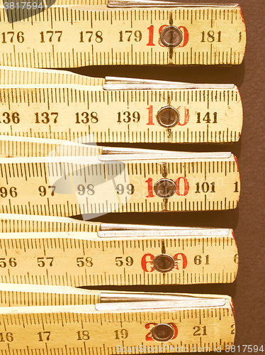 Image of  Ruler picture vintage