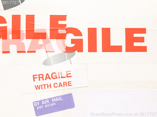 Image of  Fragile vintage