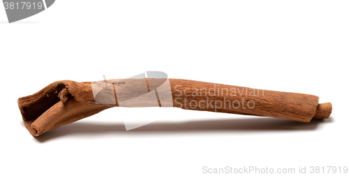 Image of Cinnamon stick on white