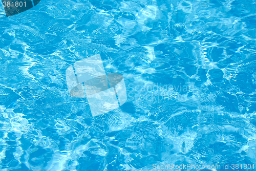 Image of Blue water background