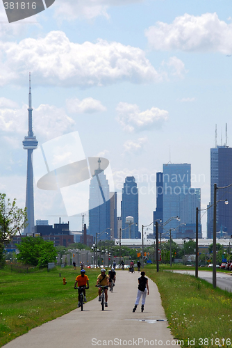 Image of Toronto city skyline