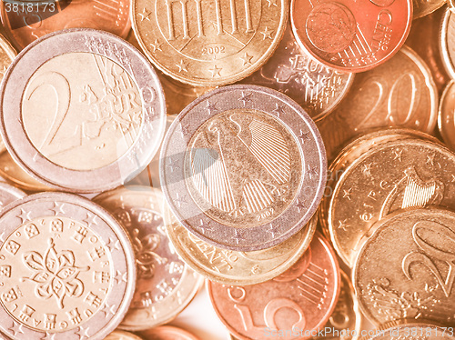 Image of  Euro coin vintage