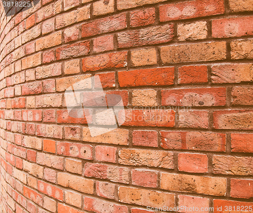 Image of Retro looking Red bricks