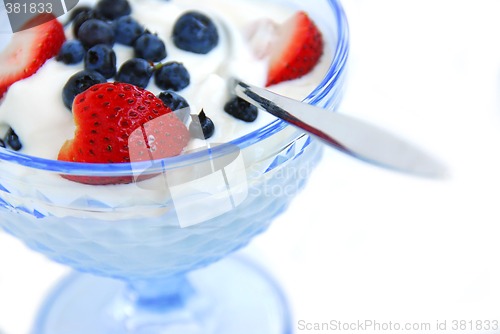 Image of Yogurt and berries