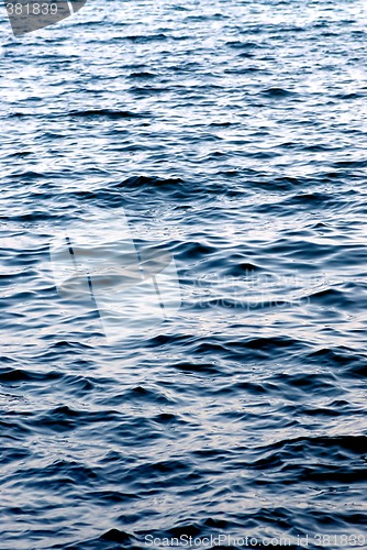 Image of Blue water surface