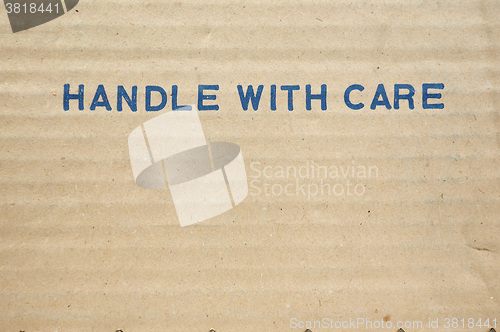 Image of Handle with care