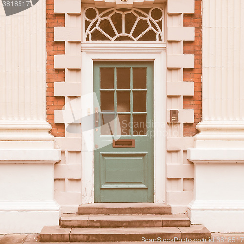 Image of  British door vintage