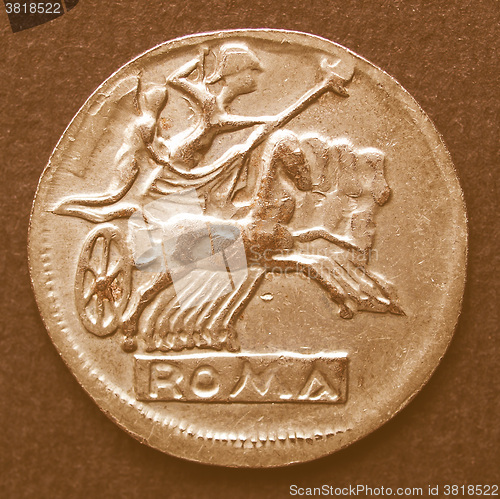 Image of  Roman coin vintage