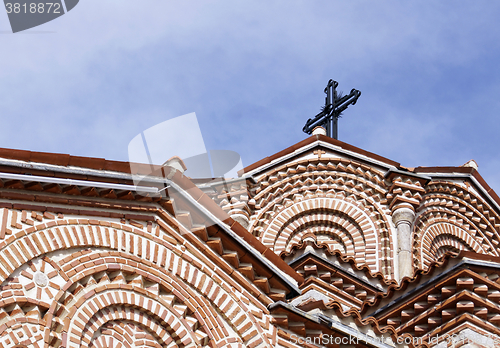 Image of Details of Saint Panteleimon church in Ohrid 