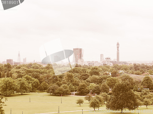 Image of Primrose Hill London vintage