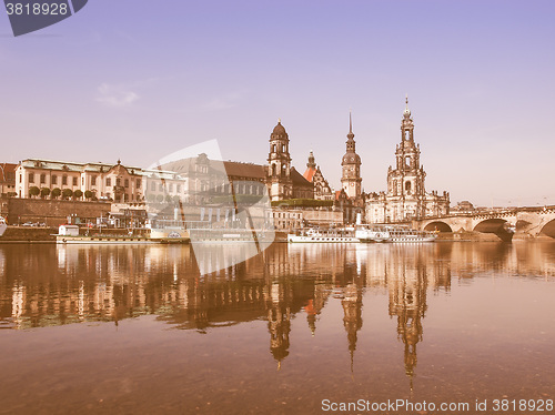 Image of Dresden Hofkirche vintage