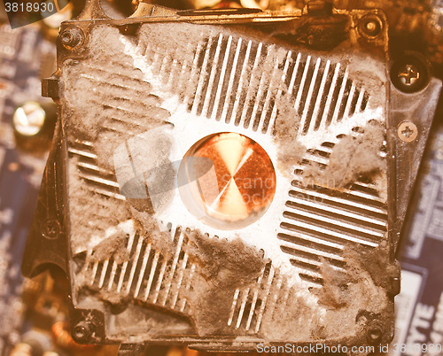 Image of  Computer fan dust vintage