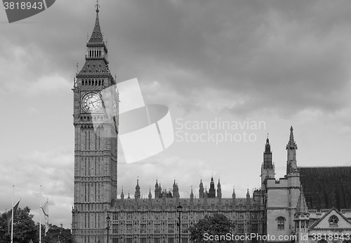 Image of Black and white Winchester Palace in London