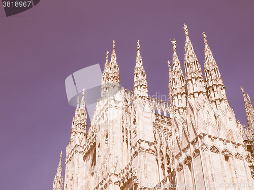 Image of Milan Cathedral vintage