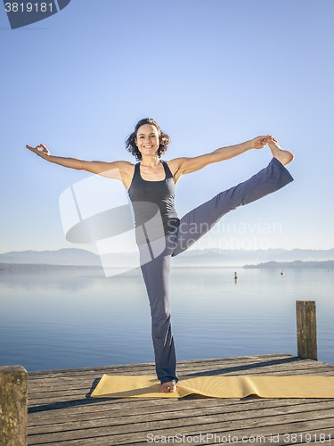 Image of yoga woman