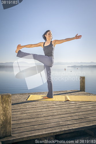 Image of yoga woman