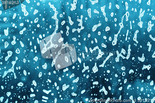 Image of Foam abstract pattern