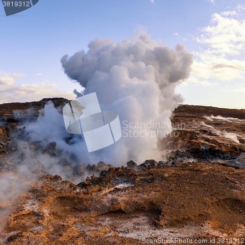 Image of Geothermally active valley