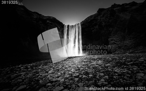 Image of Waterfall in Iceland