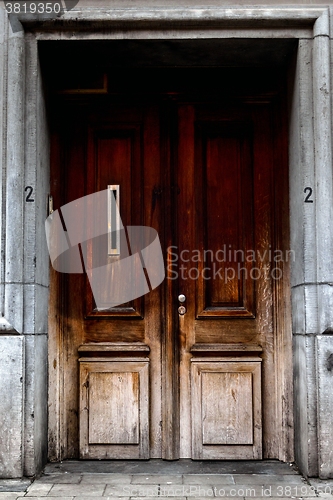 Image of Unique door closeup