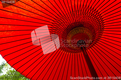 Image of Traditional Red umbrella