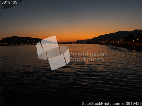 Image of Evening at Alanya coast