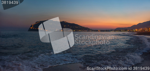 Image of Evening at Alanya coast
