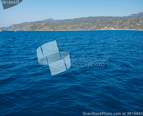 Image of ancient city on the Kekova