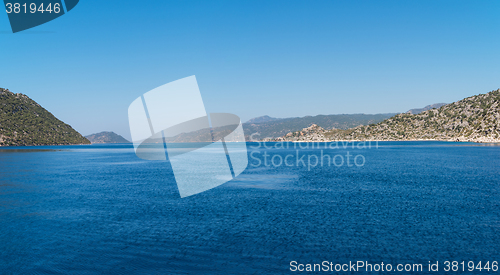 Image of ancient city on the Kekova