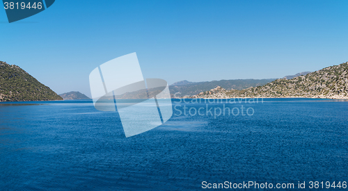 Image of ancient city on the Kekova