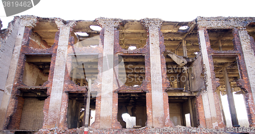 Image of Abandoned Industrial factory ruins