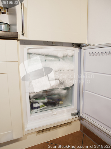 Image of icing freezer