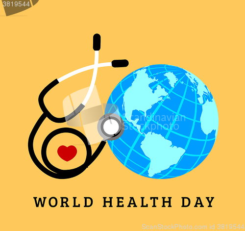 Image of World Heart Day Background