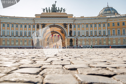 Image of Building of General Staff. St.Petersburg. Russia