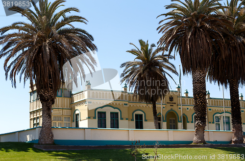 Image of colonial German architecture in Swakopmund