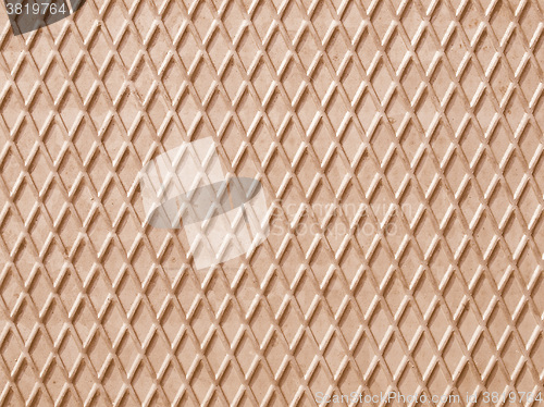 Image of Retro looking Diamond steel