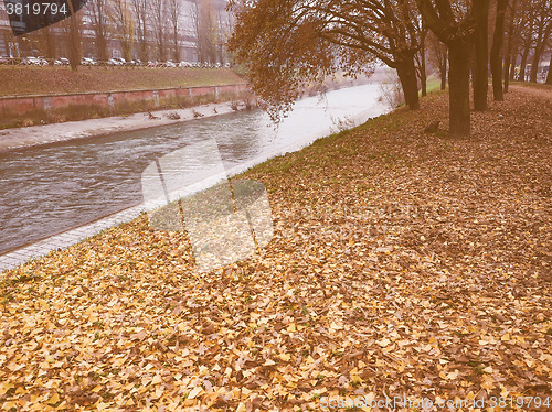 Image of Dora river banks vintage